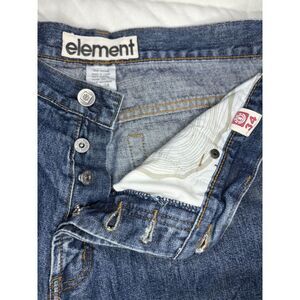 VINTAGE Element Denim Skateboard Jeans  34x30 Skateboard‎ Y2K Baggy Low Rise 90s
